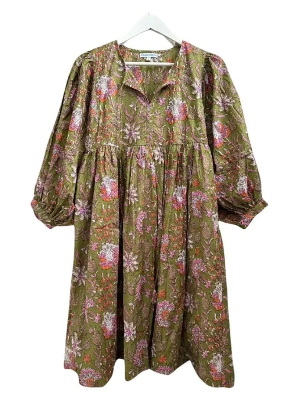 LE‎ BAZAR COASTAL Stellita Caftan in Pear Size XL